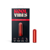 Kool Vibes By Blush® | Discreet & Travel-Friendly Mini Bullet Vibrator - 10 Vibration Modes Clitoral