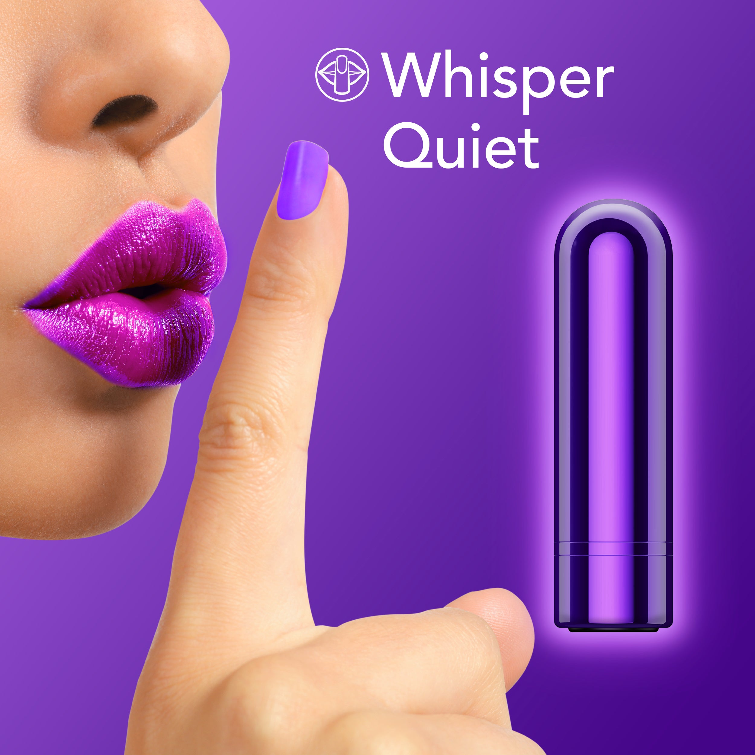 Kool Vibes By Blush® | Discreet & Travel-Friendly Mini Bullet Vibrator - 10 Vibration Modes Clitoral