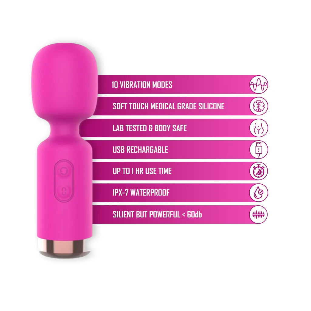 Mini Flex: Versatile Mini Vibrator for Precise, On-the-Go Pleasure